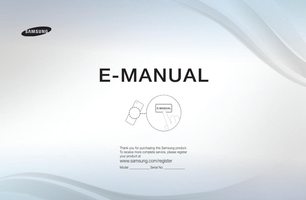 Samsung UN55D8000 TV Operating Manual